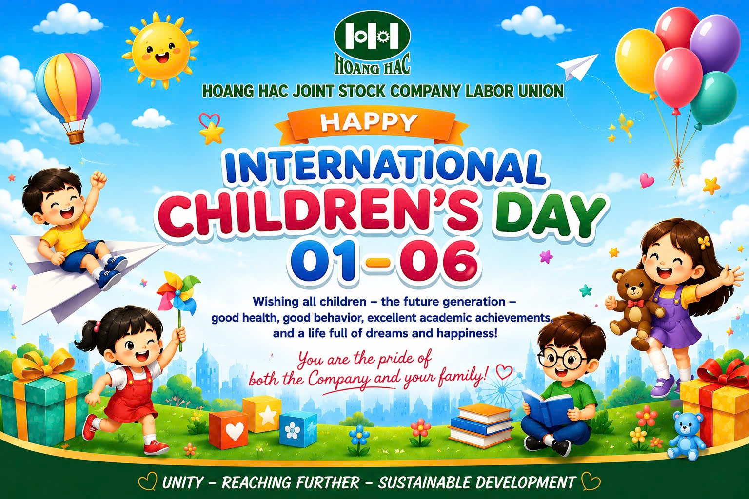 INTERNATIONAL CHILDREN'S DAY 01-06